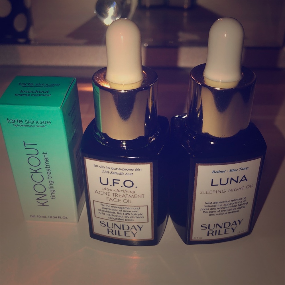 Sunday Riley U.F.O. & Luna .5oz Each
